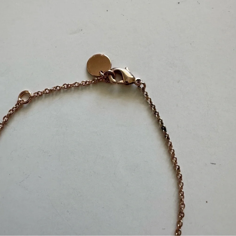 Pura Vida x ASPYN OVARD Rose Gold Bracelet Minimalist Design